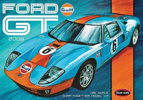 Polar lights 1:25 FORD GT, Hobby en Vrije tijd, Modelbouw | Auto's en Voertuigen, Nieuw, Auto, Groter dan 1:32, Overige merken