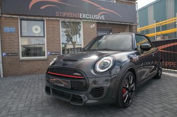 Mini CABRIO JCW 232PK H&K-CARPLAY-HEAD UPP-LEER beschikbaar voor biedingen