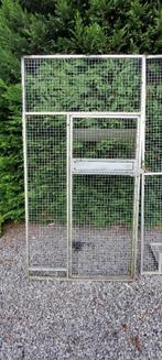 Partij aluminium volière panelen., Ophalen, Gebruikt, Aluminium, Volière