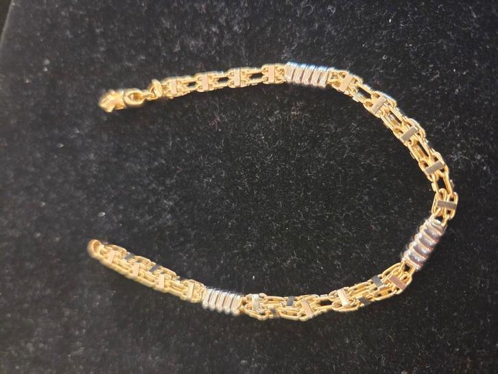 14 k gouden magnum armband 11,9 gram, Sieraden, Tassen en Uiterlijk, Armbanden, Nieuw, Goud, Goud, Ophalen of Verzenden
