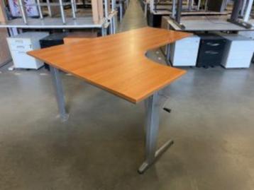 Aspa Hoekbureau met slinger 200x140/80xH62-86 cm, 16 stuks - afbeelding 6