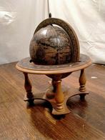 globe houten wereldbol diameter 23 cm, Zo goed als nieuw, Verzenden