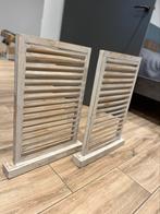 2x Staande louvre luikjes, Huis en Inrichting, Woonaccessoires | Kamerschermen, Ophalen, Zo goed als nieuw