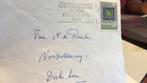 Enveloppe met poststempel Feyenoord Beker 1970, Postzegels en Munten, Ophalen of Verzenden, Beschreven, Nederland