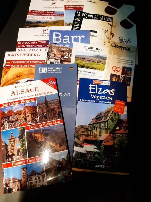 Vakantie naar Elsas ?  2x reispocket + 10 losse plattegronde, Boeken, Reisgidsen, Zo goed als nieuw, Reisgids of -boek, Europa
