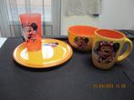 disney  servies, Verzamelen, Disney, Ophalen of Verzenden, Mickey Mouse, Zo goed als nieuw, Servies