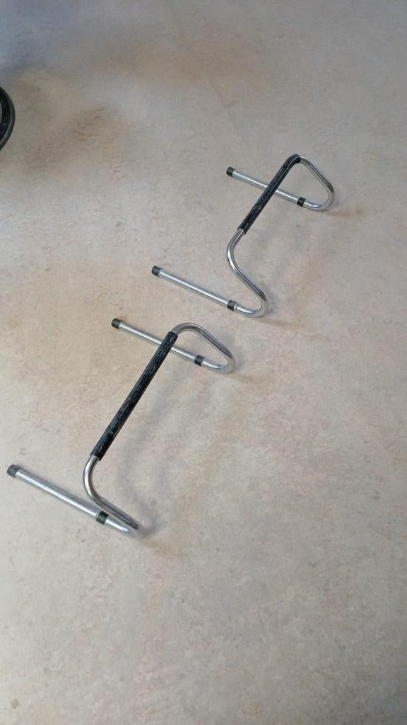 Voetsteunen (2x), Ophalen