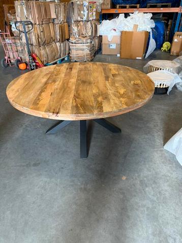 Mango houten eettafel 160 cm doornsee outlet koopje beschikbaar voor biedingen