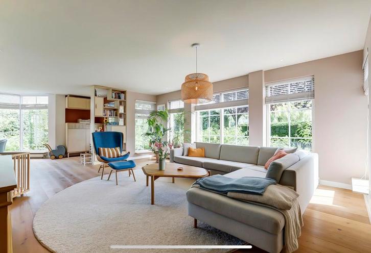 Prachtige Bolia 5-zitsbank, Huis en Inrichting, Banken | Complete zithoeken, Gebruikt, Stof, Ophalen of Verzenden