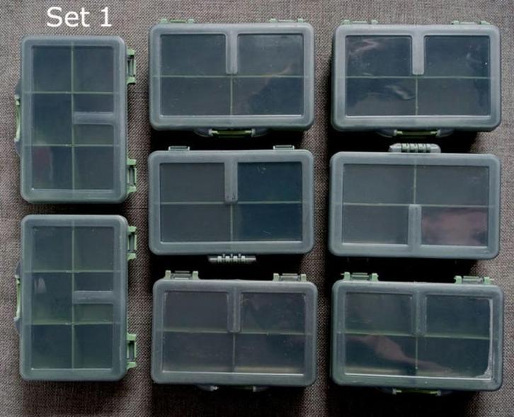 16 stuks opberg bakjes voor allerlei klein materiaal, Hobby en Vrije tijd, Knutselen, Nieuw, Overige typen, Ophalen of Verzenden