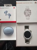 Huawei Watch GT 5 Pro + FreeBuds 5i, Ophalen, Wit, Zo goed als nieuw, Waterdicht