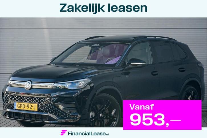 Volkswagen Tiguan 1.5 eHybrid R-Line Pano HUD ACC Trekhaak, Auto's, Volkswagen, Bedrijf, Lease, Financial lease, Tiguan, 360° camera