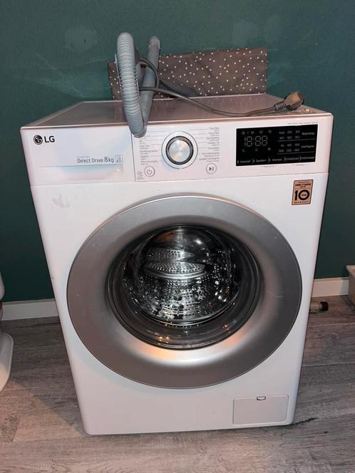 LG FH4J5TN8E Direct Drive 8kg, Witgoed en Apparatuur, Wasmachines, Gebruikt, 6 tot 8 kg, 85 tot 90 cm, Ophalen