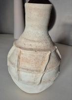 Handgemaakte Marokkaanse Tamegroute aardewerk vaas, Ophalen of Verzenden, Overige kleuren, Aardewerk of Porselein, Minder dan 50 cm