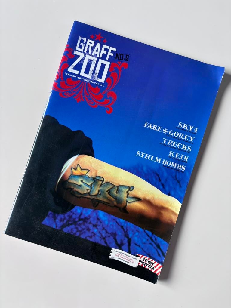 Graff Zoo 2 graffiti magazine, Boeken, Verzenden, Nieuw, Overige typen