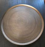 Light & living dienblad bronskleurig 60 cm doorsnee, Huis en Inrichting, Woonaccessoires | Dienbladen, Ophalen, Rond, Metaal