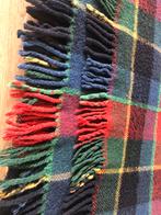 Vintage Wollen plaid/deken 170x135, Huis en Inrichting, Woonaccessoires | Plaids en Woondekens, Ophalen of Verzenden, Gebruikt