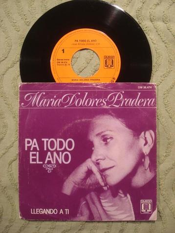 Maria Dolores Pradera 7" Vinyl Single: ‘Pa todo el ano’ (NL) beschikbaar voor biedingen