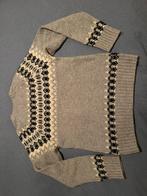 Wollen IJslandse trui S - ook ophalen in Rotterdam, Ophalen of Verzenden, Zo goed als nieuw, Grijs