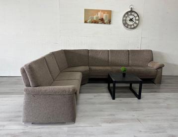 Hoekbank Beige/Grijs beschikbaar voor biedingen