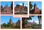 Horst 5 kerken met kerkdorpen Hegelsom, Meterik, America, Verzamelen, Ophalen of Verzenden, 1980 tot heden, Ongelopen, Limburg