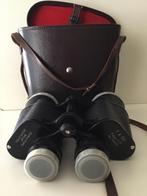 Oude Verrekijker in leren tas ( in Hilversum ), Audio, Tv en Foto, Optische apparatuur | Verrekijkers, Ophalen of Verzenden, Gebruikt