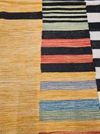 Handgeweven oosterse wollen kelim 157x108, Huis en Inrichting, Info@SlatsAntiek.nl, 100 tot 150 cm, Vof Slats Antiek, Ophalen of Verzenden