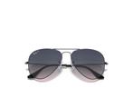ray ban aviator polarized gunmetal, Ophalen, Zonnebril, Overige kleuren, Zo goed als nieuw