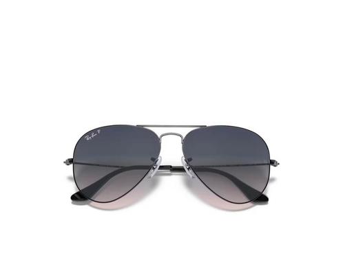 ray ban aviator polarized gunmetal, Sieraden, Tassen en Uiterlijk, Zonnebrillen en Brillen | Heren, Zo goed als nieuw, Zonnebril