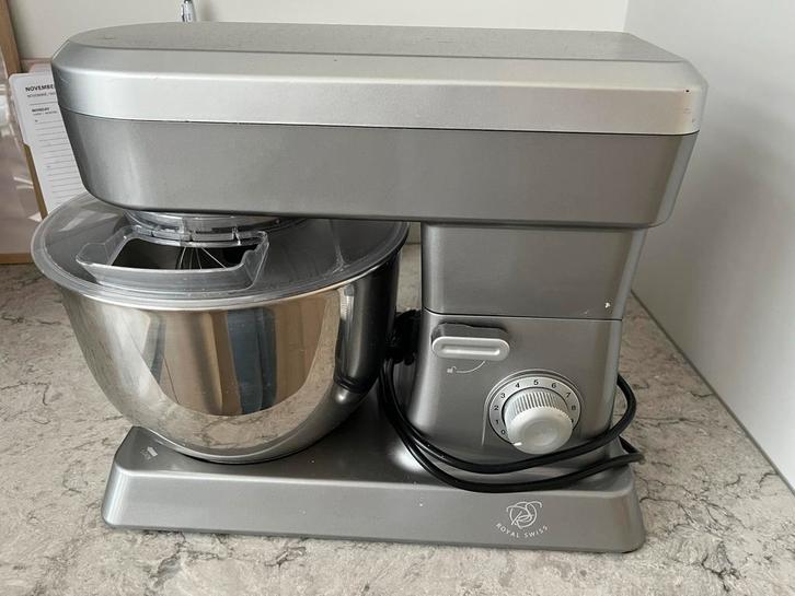 Keukenmachine Royal Swiss - Weinig gebruikt!, Witgoed en Apparatuur, Keukenmixers, Zo goed als nieuw, 4 liter of meer, 3 snelheden of meer