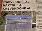 Nieuwe broeikas met aluminium frame - in doos!, Tuin en Terras, Kassen, Polycarbonaat, Ww, W, Ophalen of Verzenden