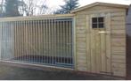Grote hondenhokken 🐕met kennel op maat gemaakt hondenren🪚
