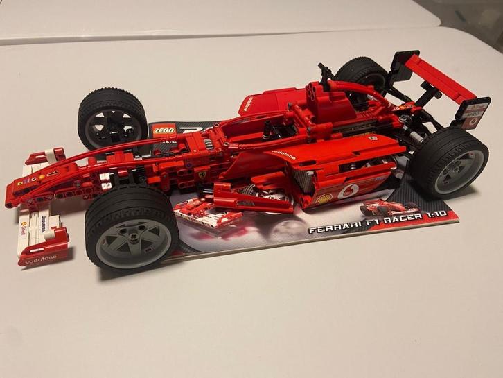 Lego Technic Ferrari Formule 1 Auto, Kinderen en Baby's, Speelgoed | Duplo en Lego, Zo goed als nieuw, Lego, Complete set, Ophalen of Verzenden