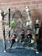 RVS wijnrek voor 20 flessen, Huis en Inrichting, Woonaccessoires | Wijnrekken, Ophalen, Gebruikt, Metaal, 15 tot 25 flessen