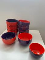 Kleurrijk 9-delig hema servies, Ophalen, Zo goed als nieuw, Overige stijlen, Kom(men)