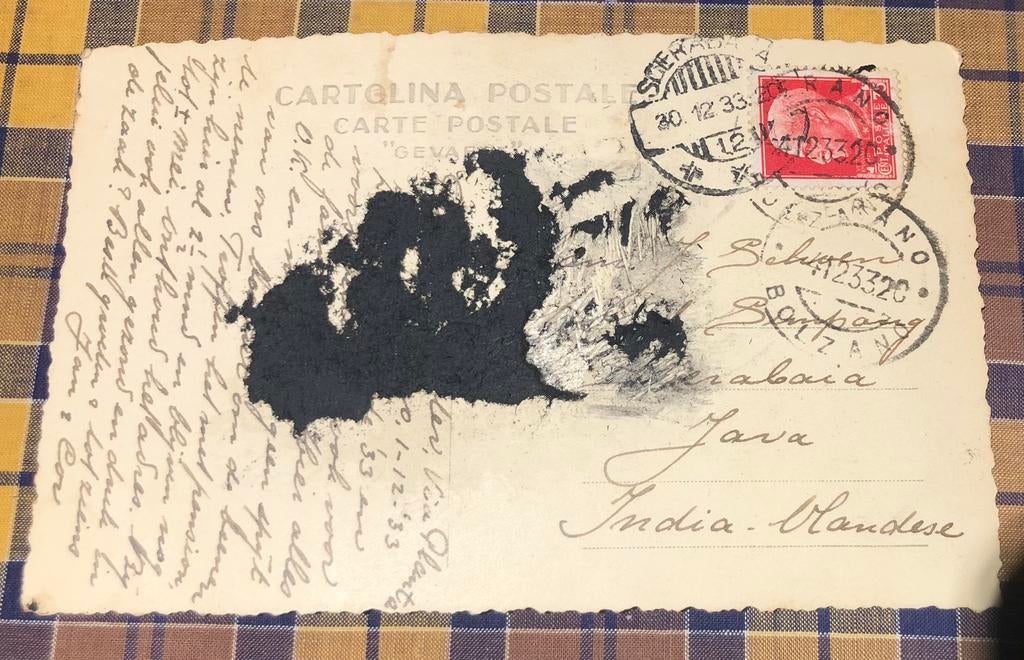 Ansichtkaart Nederlands-Indie - Soerabaja - 1933, Ophalen of Verzenden, 1920 tot 1940, Gelopen, Buiten Europa