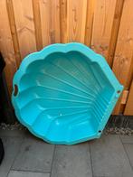 Zandbak Halve Schelp Blauw, Ophalen, Gebruikt