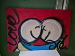 Modern love schilderij, Antiek en Kunst, Kunst | Schilderijen | Klassiek, Ophalen