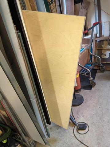 2 stukken Berken multiplex B/BB, 30 mm dikte,  beschikbaar voor biedingen