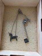 Zilveren  Eenhoorn Ketting, Ophalen of Verzenden, Nieuw, Zilver, Met hanger