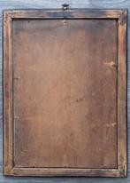 Om 1800 - 1850 Achterglas Schilderij Schildering Sint Joris, Ophalen of Verzenden