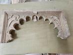 Antiek Indiaas Kalksteen Venster/Boog - 19e Eeuw, Antiek en Kunst, Ophalen