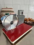 Vintage 60s Hand Snijmachine Vlees Kaas Formica RVS, Huis en Inrichting, Ophalen of Verzenden, Zo goed als nieuw, X, X