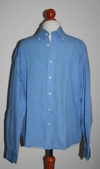 Portonova TerStal blouse overhemd maat 41/42 blauw - L 41 42, Blauw, Portonova, Halswijdte 41/42 (L), Zo goed als nieuw