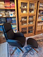 relaxfauteuil, 1 kruk, Ophalen, Zo goed als nieuw, 60 tot 90 cm