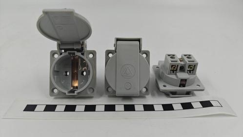 PCE inbouw schuko ABL grijs, Hobby en Vrije tijd, Elektronica-componenten, Nieuw, Ophalen of Verzenden