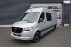 Mercedes-Benz Sprinter 316 2.2 CDI L3H3 DC / DUBBEL CABINE S, Auto's, Te koop, Zilver of Grijs, Geïmporteerd, 5 stoelen