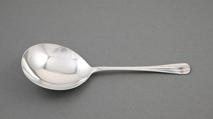 Zilveren brijlepel, model 1064, Christa Ehrlich, 1948 N, Antiek en Kunst, Antiek | Goud en Zilver, Zilver, Verzenden