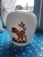 Vintage Franse hanglamp bambi, Ophalen of Verzenden, Disney kinderkamer vintage, Minder dan 50 cm, Glas