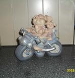 Varkens op een motor. Superleuk beeld in perfecte staat., Verzamelen, Beelden en Beeldjes, Ophalen of Verzenden, Zo goed als nieuw